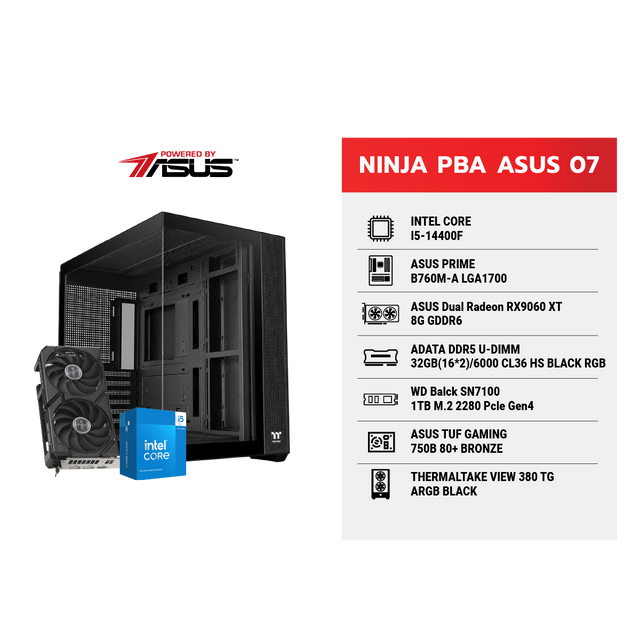 คอมประกอบ NINJA 07 Powered By ASUSSpeedCom