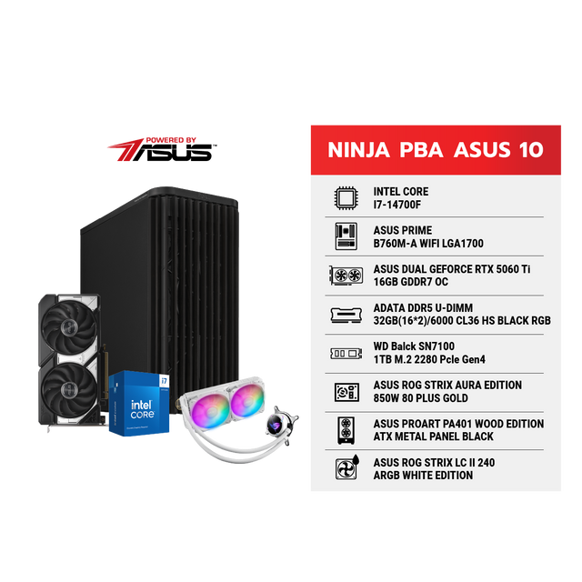 คอมประกอบ NINJA 10 Powered By ASUSSpeedCom
