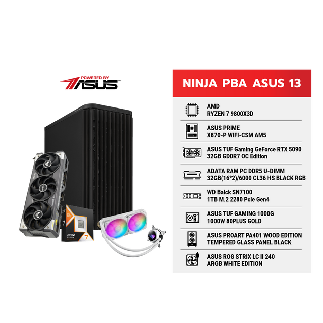 คอมประกอบ NINJA 14 Powered By ASUSSpeedCom