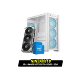 คอมประกอบ NINJA0818-I5-14400F-RTX5070-DDR5-32G Powered By ASUS - SpeedCom