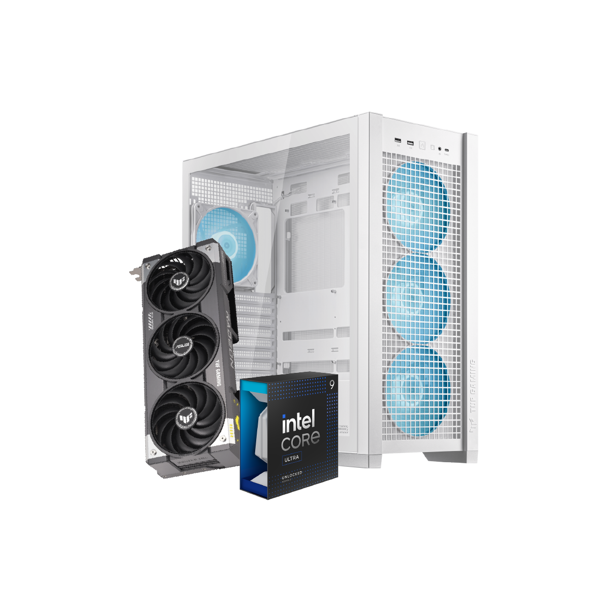 คอมประกอบ NINJA0821-R7-9800X3D-RX9070XT-DDR5-64G Powered By ASUS - SpeedCom