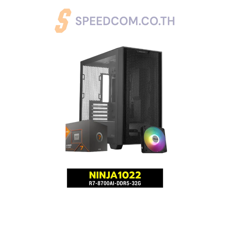 คอมประกอบ NINJA1022-R7-8700AI-DDR5-32G Powered BY ASUS