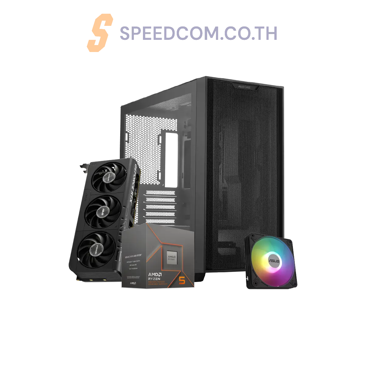 คอมประกอบ NINJA1023-R5-5600GT-RTX5050-DDR4-16G Powered BY ASUS