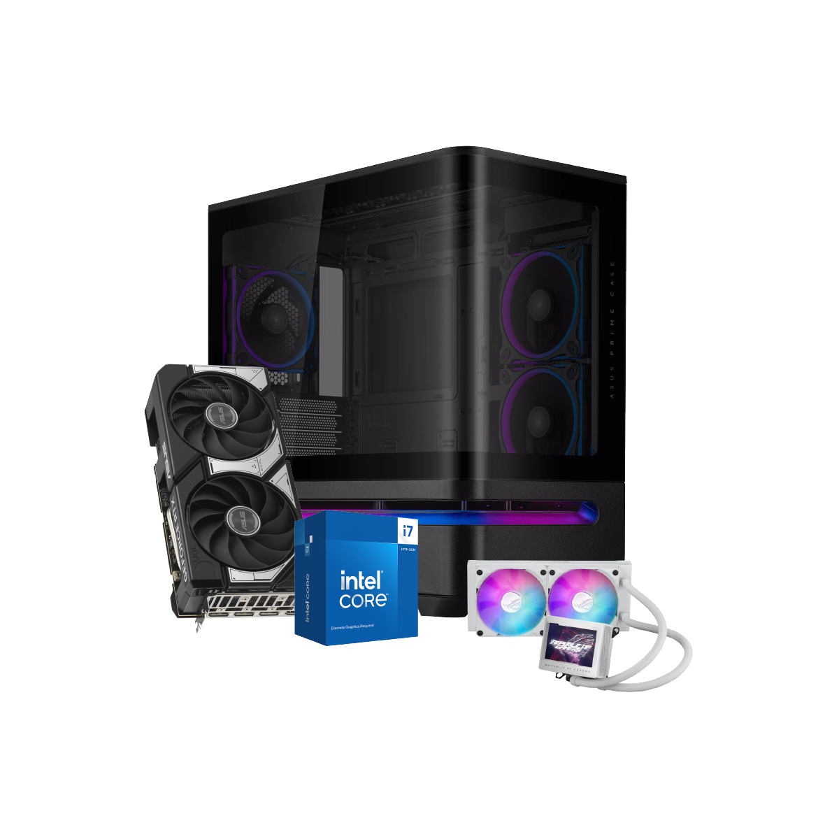 คอมประกอบ NINJA1031-I7-14700F-RTX5060TI-DDR5-32G Powered BY ASUS