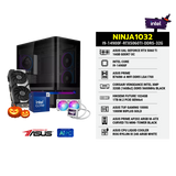 คอมประกอบ NINJA1032-I9-14900F-RTX5060TI-DDR5-32G Powered BY ASUS
