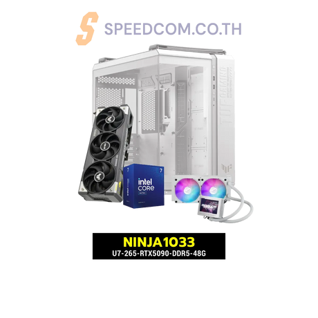 คอมประกอบ NINJA1033-U7-265-RTX5090-DDR5-48G Powered BY ASUS