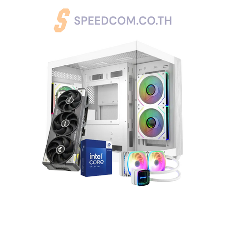 คอมประกอบ NINJA1036-I9-14900K-RX9070XT-DDR5-48G-WHITE Powered BY ASROCK