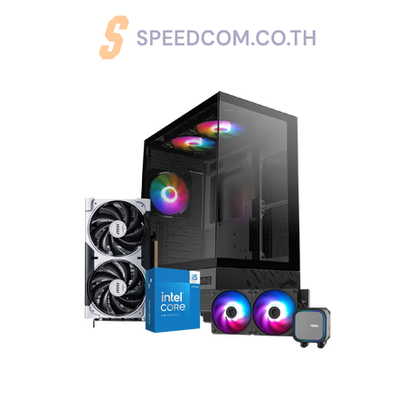 คอมประกอบ NINJA1113-I5-14600K-RTX5060-DDR5-32G Powered BY MSISpeedCom