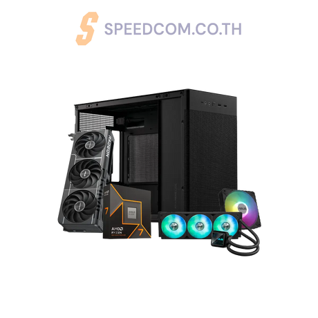 คอมประกอบ NINJA1125-R7-9700X-RX9060XT-DDR5-32G Powered BY ASUSSpeedCom
