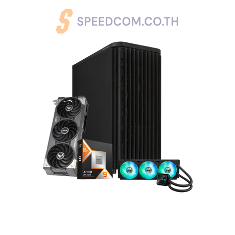 คอมประกอบ NINJA1129-R9-9950X3D-RX9700XT-DDR5-32G Powered BY ASUSSpeedCom