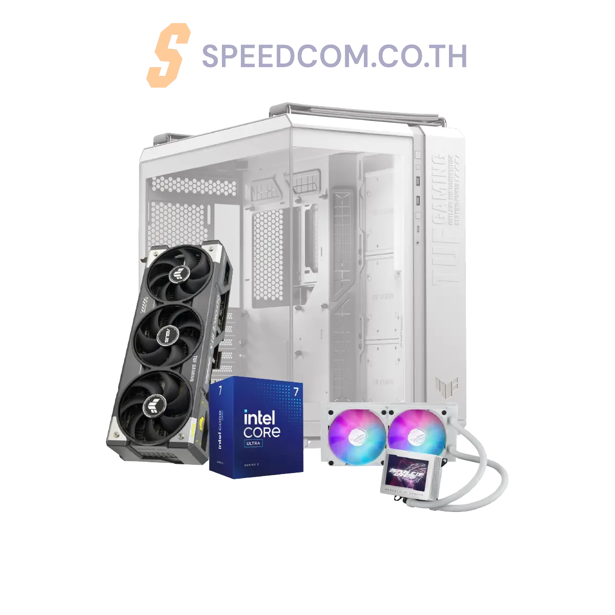 คอมประกอบ NINJA1133-U7-265-RTX5090-DDR5-48G Powered BY ASUSSpeedCom