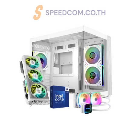 คอมประกอบ NINJA1136-I9-14900K-RX9070XT-DDR5-48G-WHITE Powered BY ASROCKSpeedCom