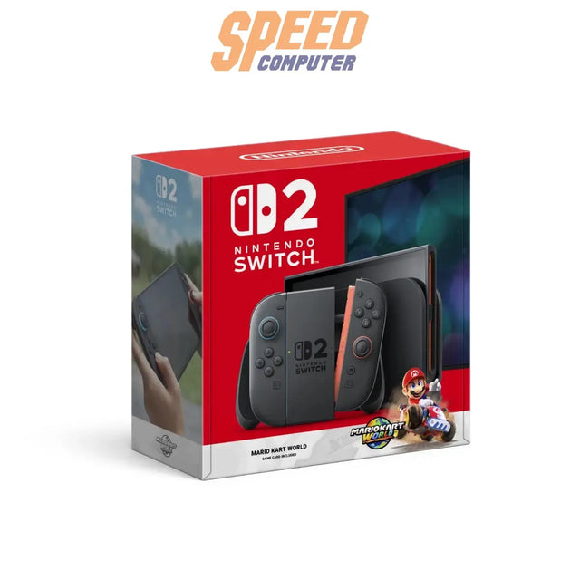 เครื่องเล่นเกมพกพา Nintendo Switch 2 Console + Mario Kart World BundleSpeedCom