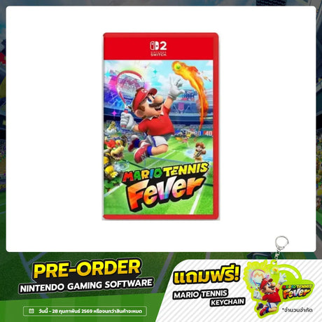 แผ่นเกม Nintendo Switch 2 : Mario Tennis Fever - SpeedCom