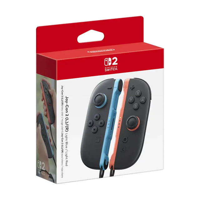 จอยคอนโทรลเลอร์ Nintendo Switch Joy-Con 2 Light Blue/Light Red - SpeedCom