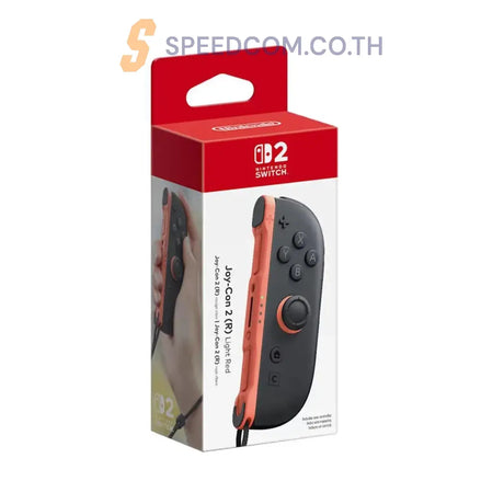 จอยคอนโทรลเลอร์ Nintendo Switch Joy-Con 2 (R) Light Red - SpeedCom
