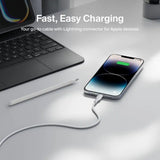 สายชาร์จ Belkin BoostCharge USB-A Cable to Lightning 6.6ft/2m