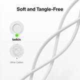 สายชาร์จ Belkin BoostCharge USB-A Cable to Lightning 6.6ft/2m