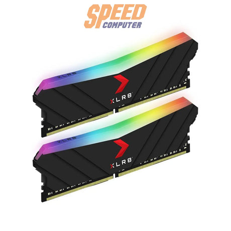 หน่วยความจำ แรม พีซี PNY XLR8 Gaming EPIC-X RGB 16GB (MD16GK2D4400018XRGB) สีดำ - SpeedCom