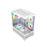 เคส Plenty GL210M M-ATX Tempered Glass - SpeedCom