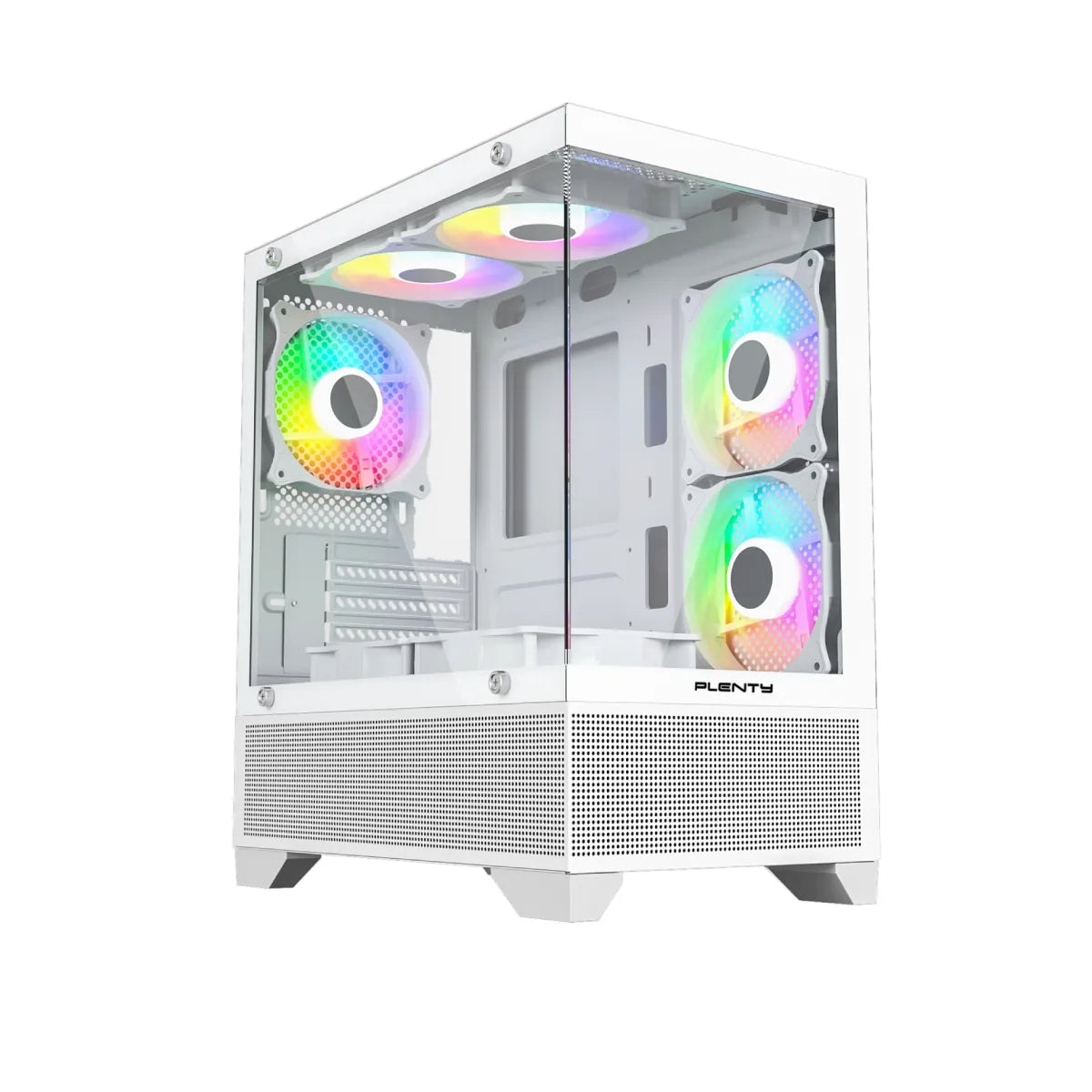 เคส Plenty GL210M M-ATX Tempered Glass - SpeedCom