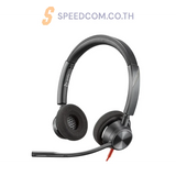 หูฟัง  Poly Blackwire 3320 (8X220AA) USB-C Headset +USB-C/A Adapter