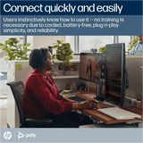 หูฟัง  Poly Blackwire 3320 (8X220AA) USB-C Headset +USB-C/A Adapter