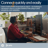 หูฟัง  Poly Blackwire 3320 (8X220AA) USB-C Headset +USB-C/A Adapter