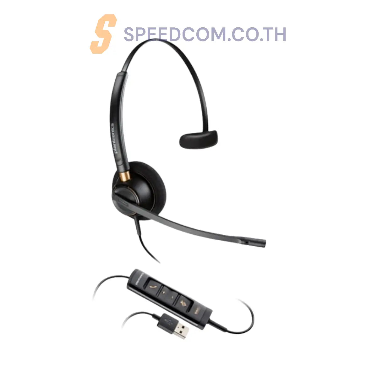 หูฟัง Poly EP 515 (783R1AA) -M Mono w/USB-A Headset - SpeedCom