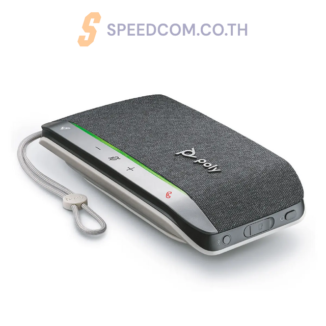 สปีกเกอร์โฟน Poly Sync 20+ Microsoft Teams Certified USB-A/C Speakerphone (B95VLAA) - SpeedCom