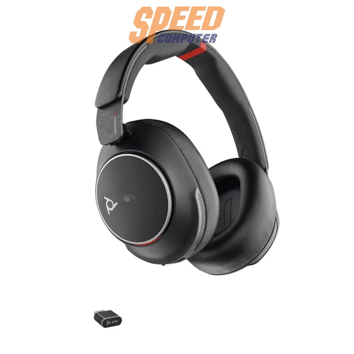 หูฟัง Poly Voyager Surround 85 UC (8G7T8AA) - SpeedCom