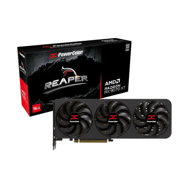 การ์ดจอ PowerColor Reaper AMD Radeon RX 9070 XT 16GB GDDR6 - SpeedCom