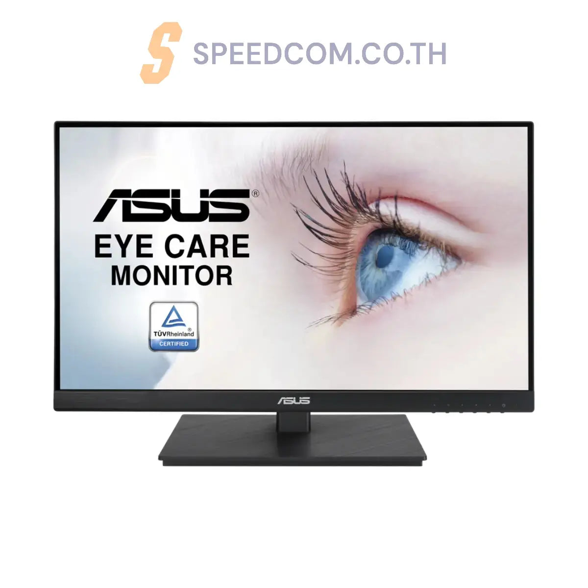 [Pre-Order] จอมอนิเตอร์ Asus VA229QSB Eye Care Monitor 22.0" IPS 75Hz สีดำ - SpeedCom
