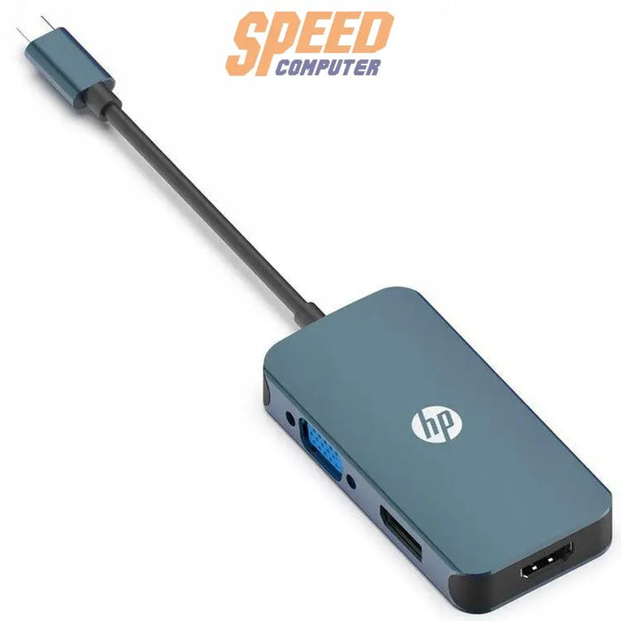 อุปกรณ์แปลงสัญญาณ HP USB-C to VGA HDMI DP DHC-CT200 - SpeedCom