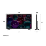สมาร์ททีวี LG SMART TV 4K ULTRA HD (3,840 x 2,160) 60Hz HDR10 สีดำ - SpeedCom