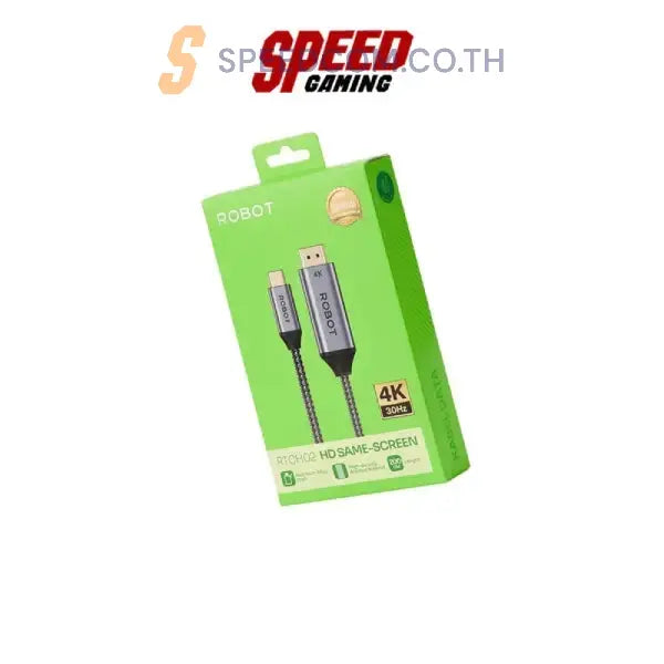 สายต่อจอ ROBOT RTCH02 USB-C TO HDMI 2M - SpeedCom