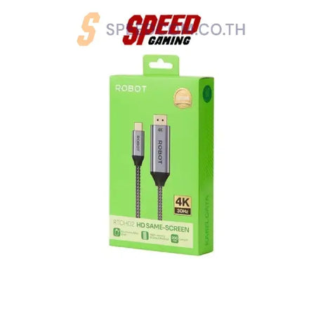 สายต่อจอ ROBOT RTCH02 USB-C TO HDMI 2M - SpeedCom