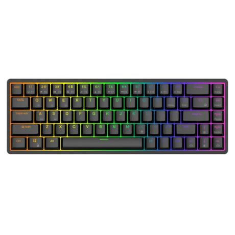 คีย์บอร์ด ROYAL KLUDGE RK837 BK WL RED SW สีดำSpeedCom