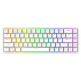 คีย์บอร์ด ROYAL KLUDGE RK837 WH WL RED SW สีขาวSpeedCom