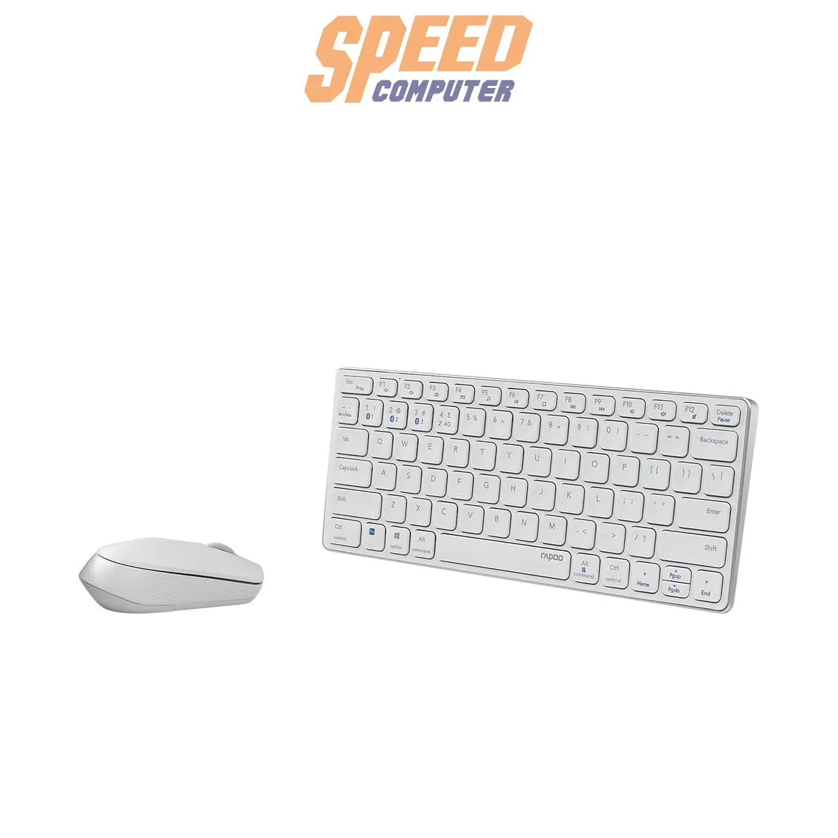 คีย์บอร์ดและเมาส์ไร้สาย Rapoo 9050S - SpeedCom
