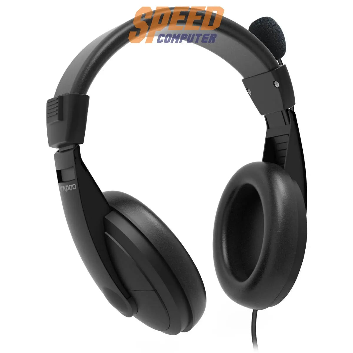 หูฟัง Rapoo HEADSET HT - H150S - BK USB STEREO BLACK - SpeedCom