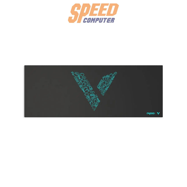 แผ่นรองเมาส์ Rapoo Mouse Pad V1L - BK 800X300 MM Black - SpeedCom