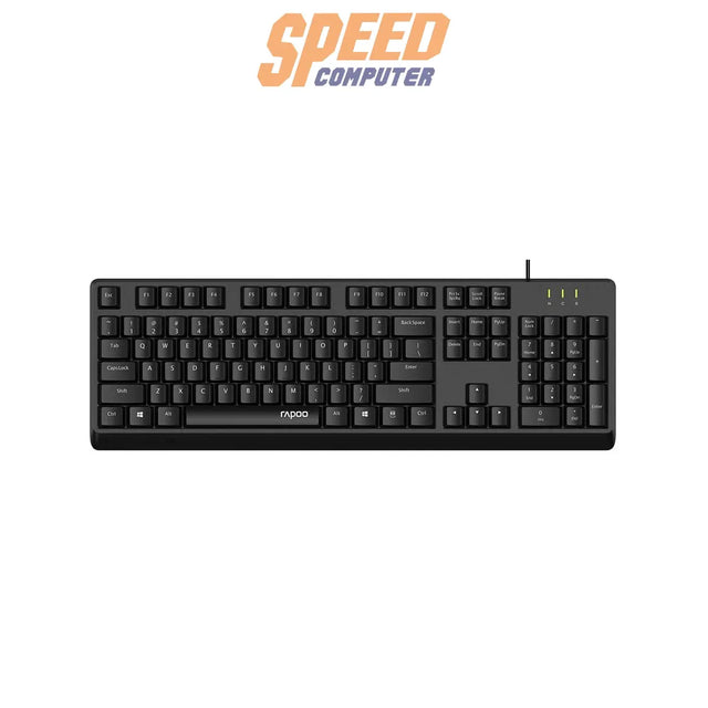 คีย์บอร์ด Rapoo NK1900 - BK USB 2.0 - SpeedCom