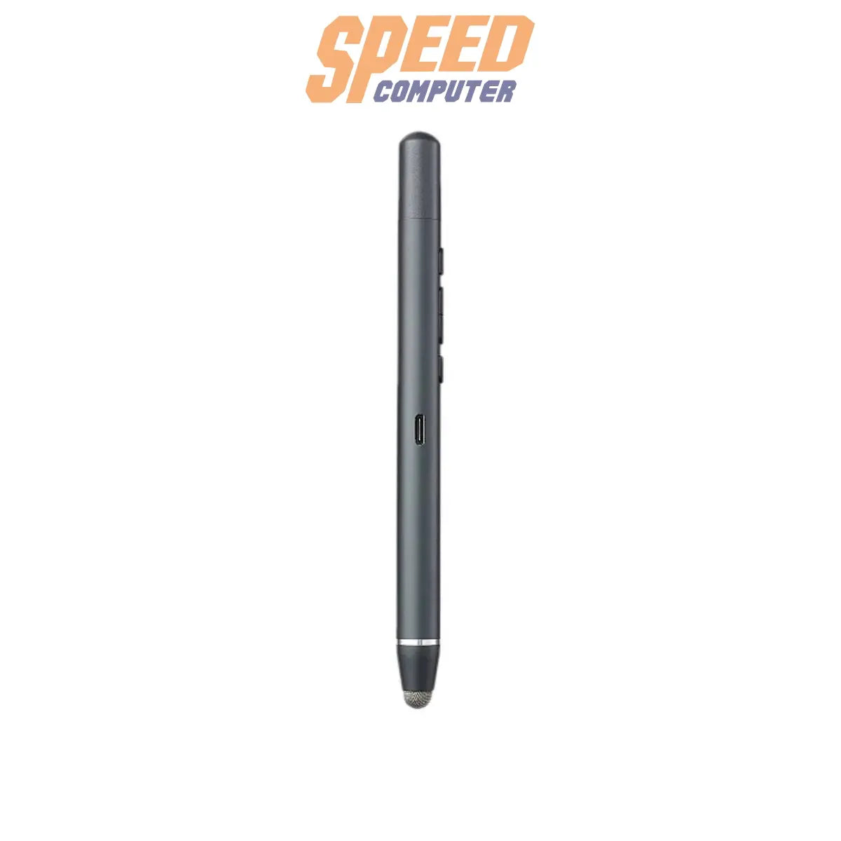 ปากกาเลเซอร์พรีเซนต์ Rapoo WIRELESS PRESENTER XR200 - BK สีดำ - SpeedCom