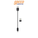 ปากกาเลเซอร์พรีเซนต์ Rapoo WIRELESS PRESENTER XR200 - BK สีดำ - SpeedCom