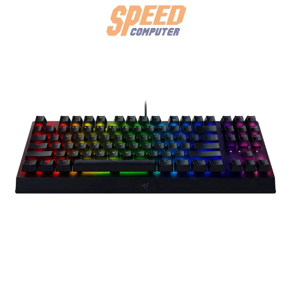 คีย์บอร์ด Razer Blackwidow V3 Tenkeyless RGB สีดำ - SpeedCom