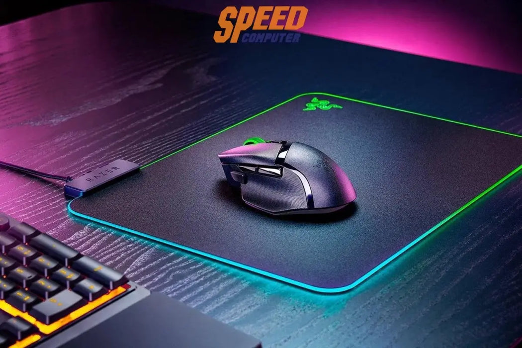 เมาส์ไร้สาย Razer Gaming Basilisk V3 X Hyperspeed สีดำ - SpeedCom