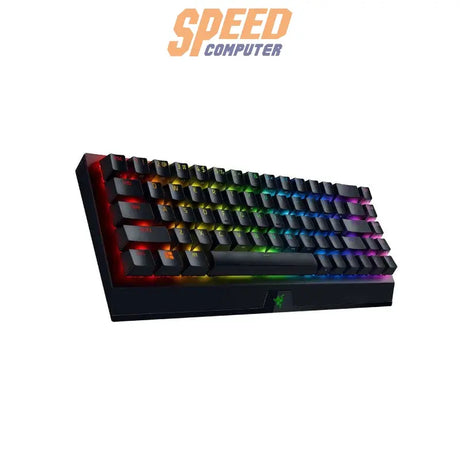 คีย์บอร์ด Razer Gaming Blackwidow V3 Mini HyperSpeed สีดำSpeedCom