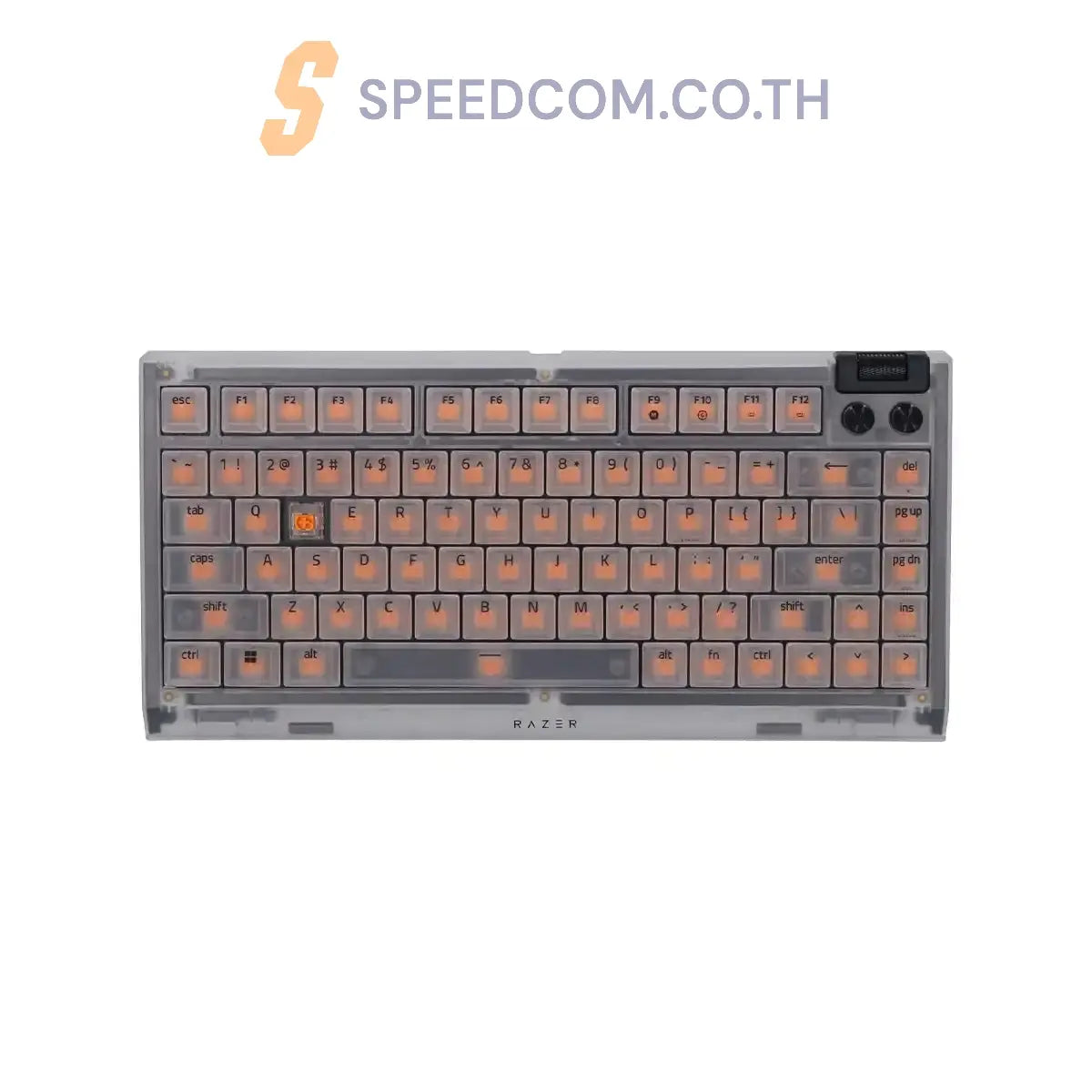 คีย์บอร์ด Razer Gaming Blackwidow V4 Pro 75% Wireless Phantom Edition