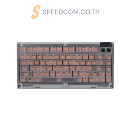 คีย์บอร์ด Razer Gaming Blackwidow V4 Pro 75% Wireless Phantom Edition